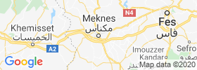 Meknes map